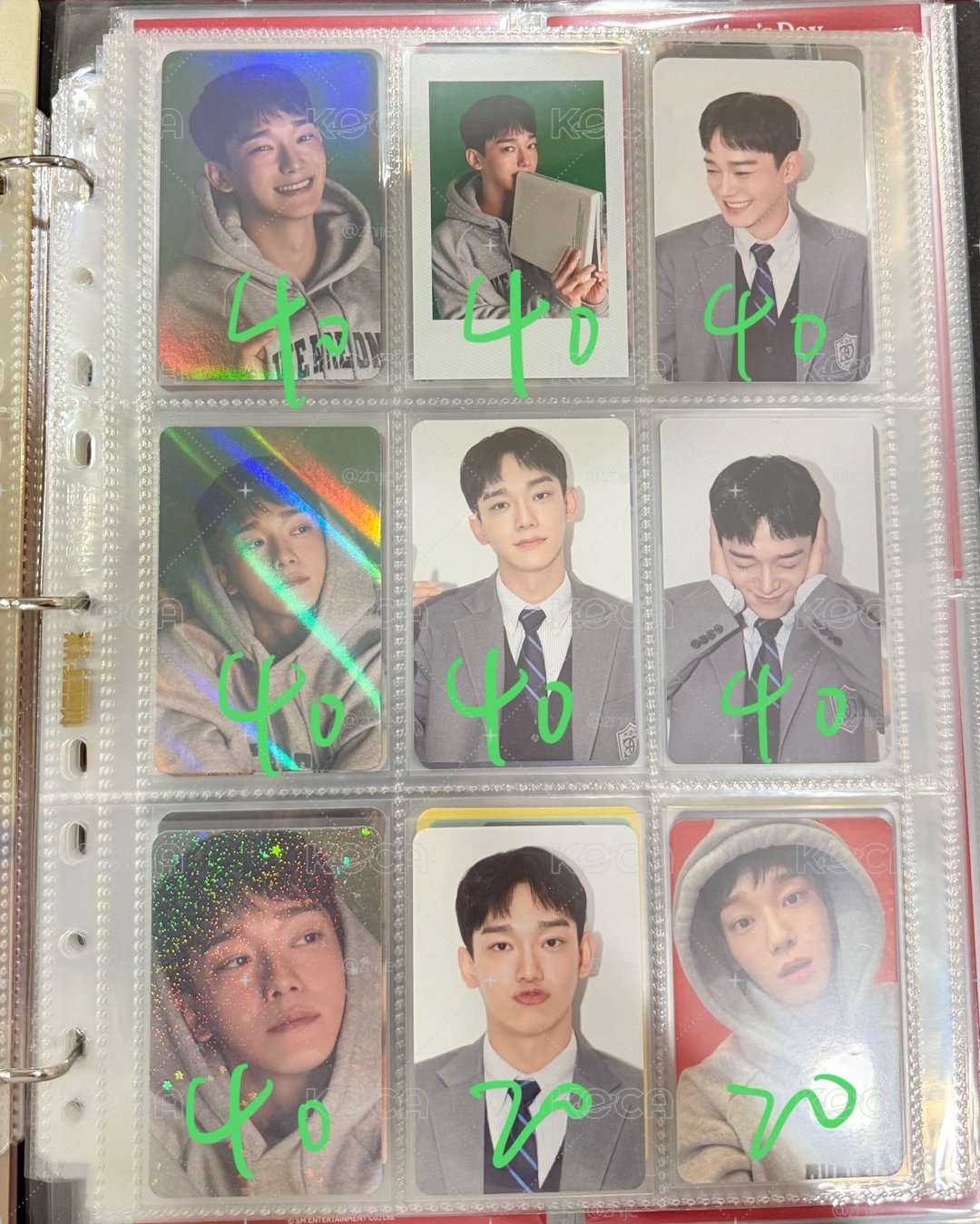 金珉錫/金鍾大/金鍾仁/金俊勉小卡