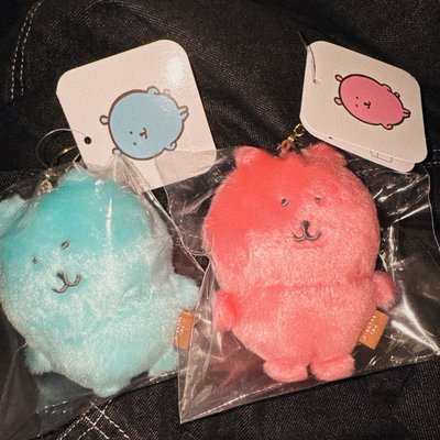台灣限定 自嘲熊 亮粉色 湖水藍