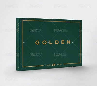 BTS Jungkook GOLDEN 專輯三版(空專)