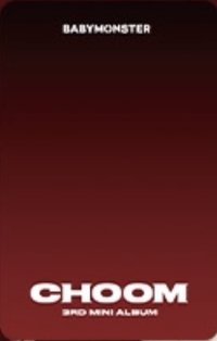 춤 (CHOOM) Crimson Ver. 專輯卡 