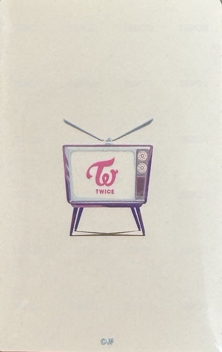 Candy Pop 周邊卡 漫畫桃 背面