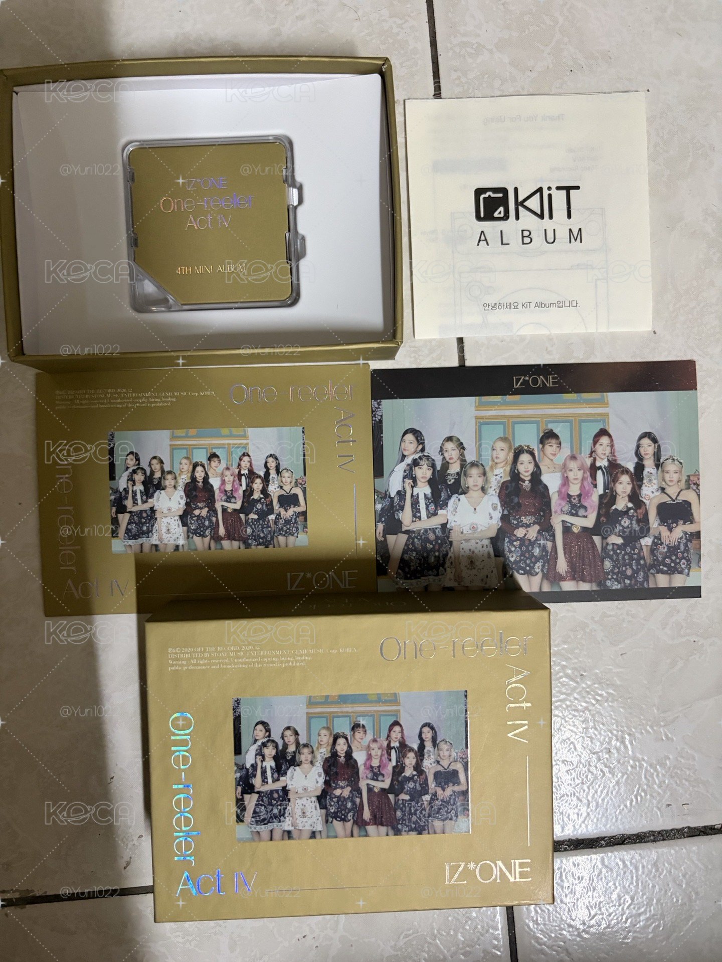 IZ*ONE One-reeler / Act IV kit智能專 
