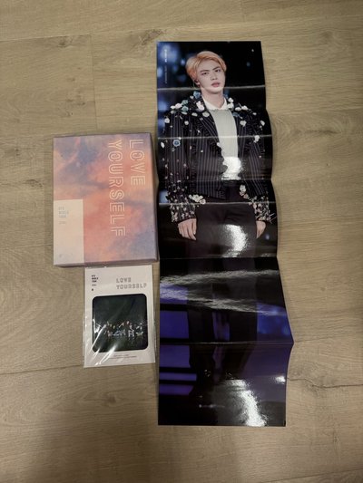 BTS 防彈少年團 LYS 首爾 DVD Jin 海報 小卡