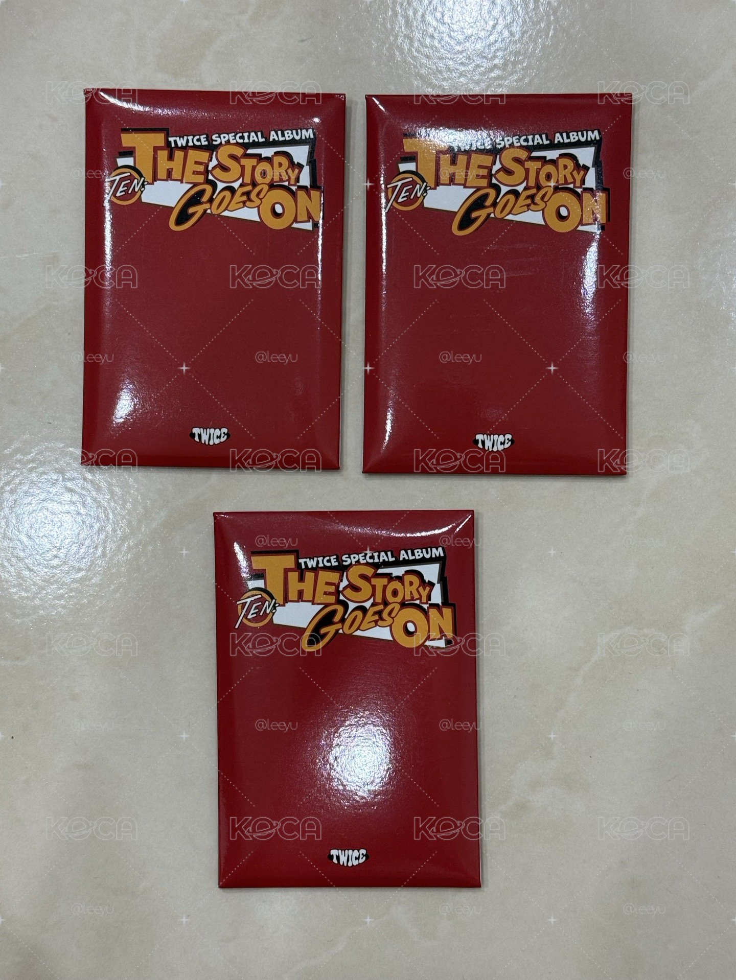 十週年單封預售禮