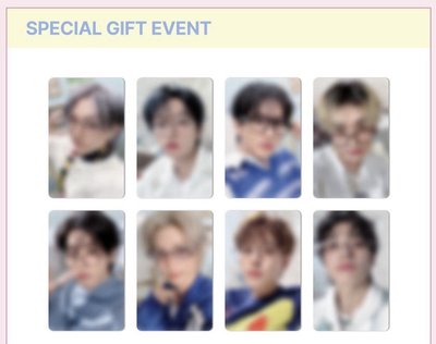 Stray kids FM 線下場週滿額卡 單售