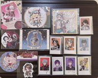 拍立得小卡.明信片.色紙.貼紙盤