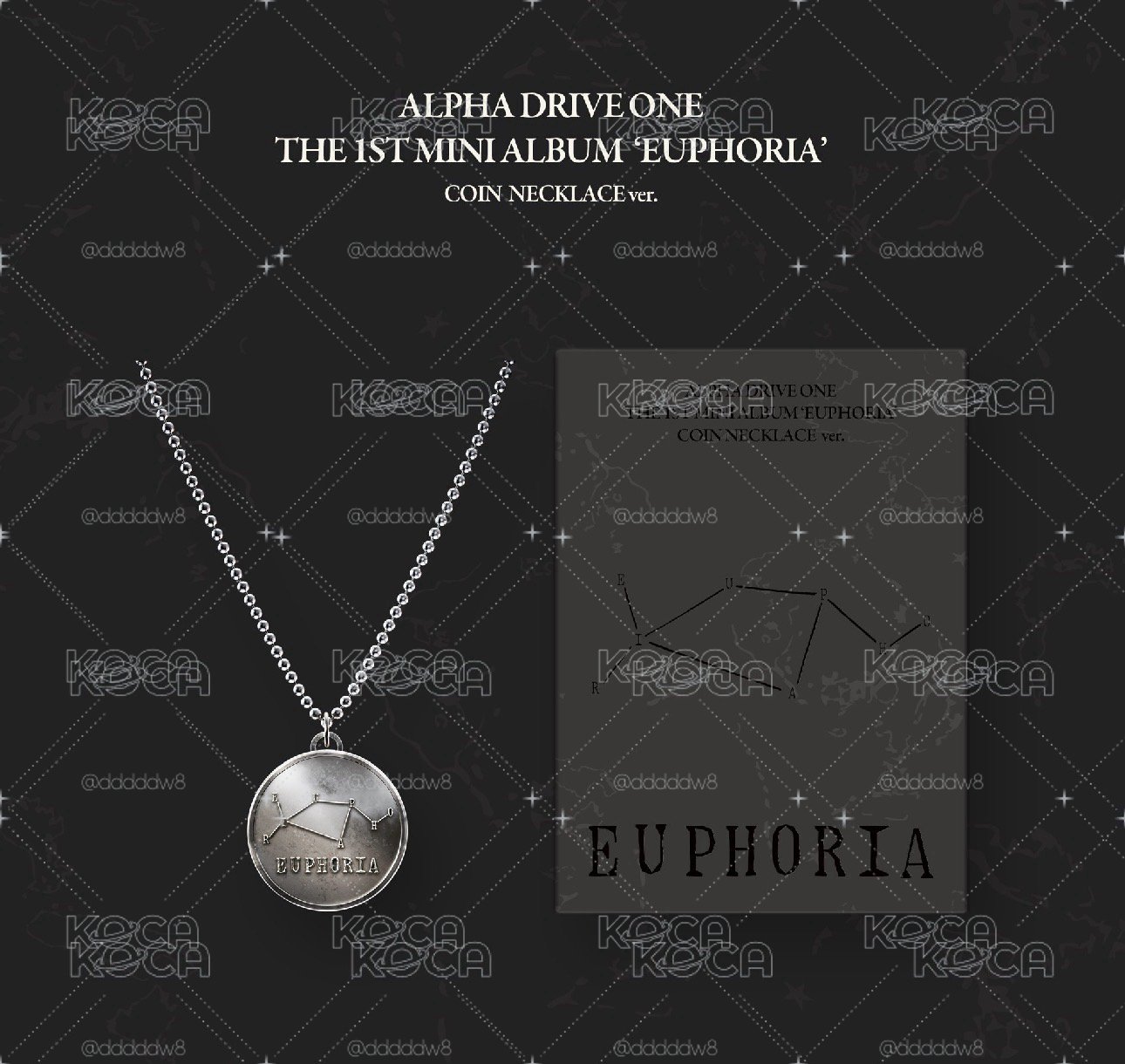 迷一 COIN NECKLACE ver. 電子專 項鍊專（無自拍小卡）