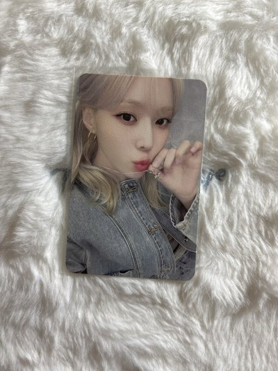 winter 冬天 正規一 周邊卡 快閃項鍊冬