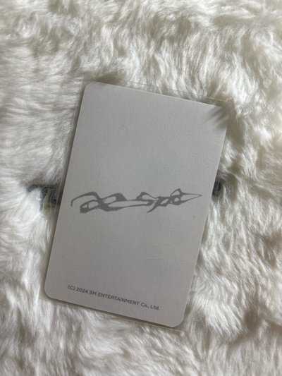 winter 冬天 正規一 周邊卡 快閃項鍊冬