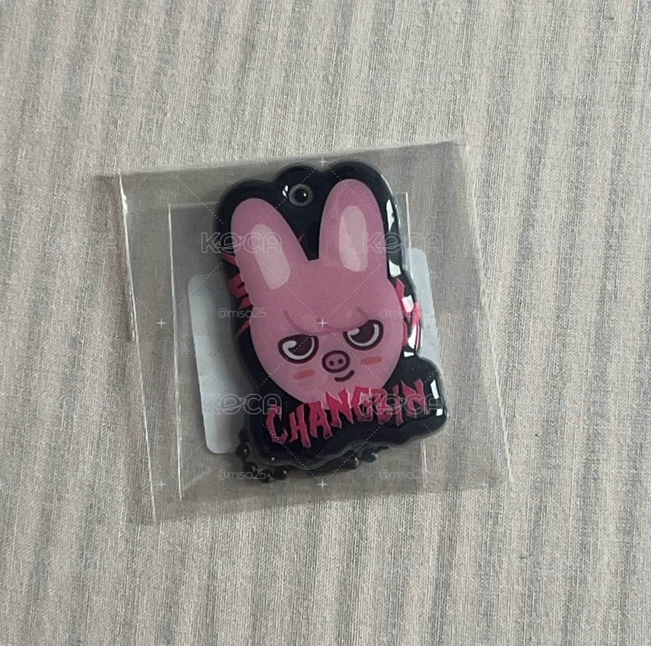 快閃豬兔吊飾