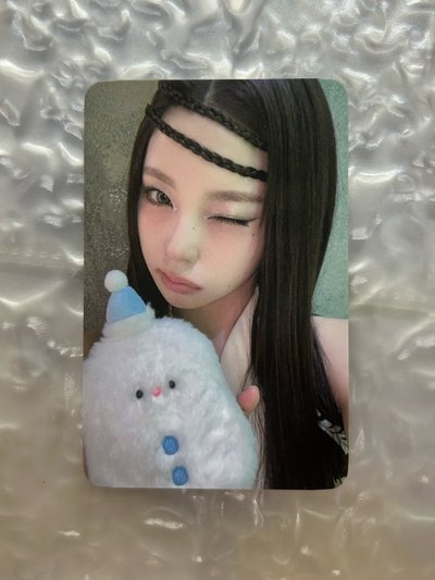 NMIXX 雪人圭 手寫卡背