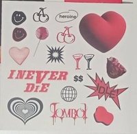 I NEVER DIE 貼紙 