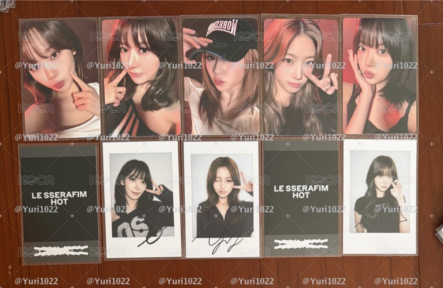 LE SSERAFIM HOT yzy 2.0 幸運卡 中背