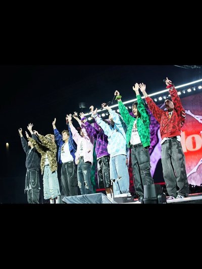 BAPE×Stray Kids 鯊魚外套 寅L