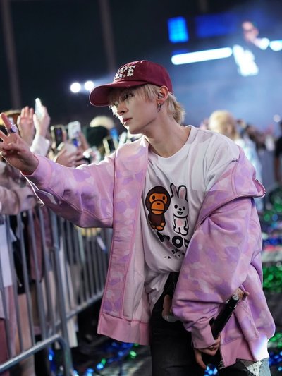 BAPE ×Stray Kids Baby Milo T-shirt 