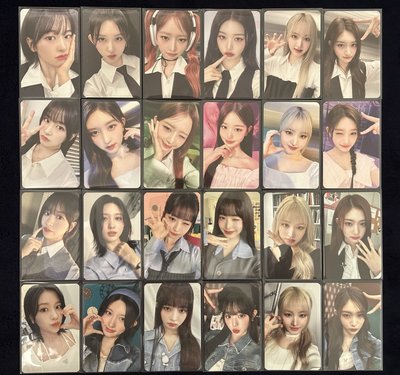 ive 演唱會 隨機卡自拍卡 套出