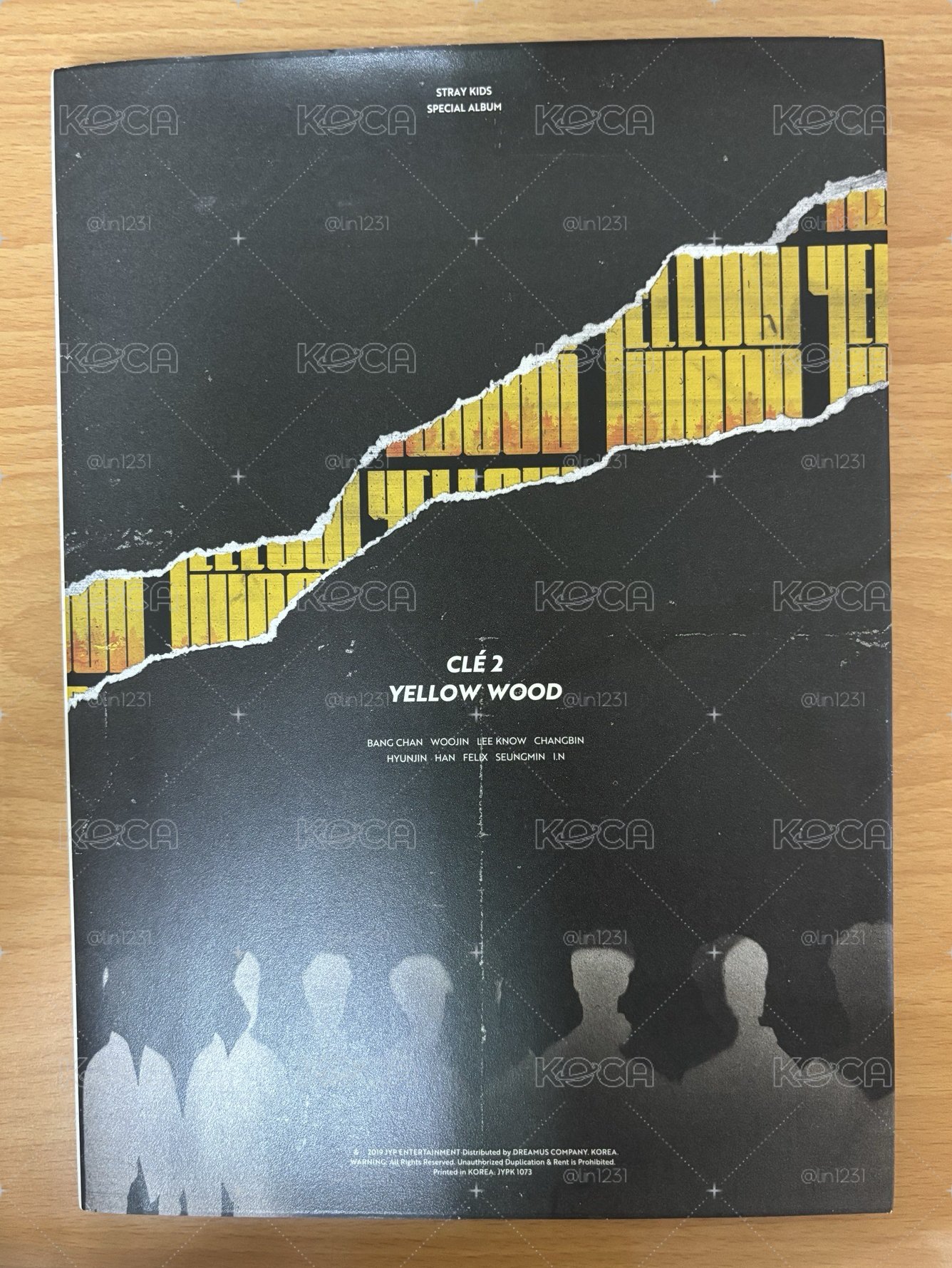 Clé 2 : Yellow Wood 專輯 Limited ver. 空專（旻封）