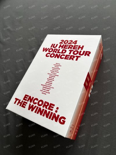 IU 2024 安可演唱會 DVD （已拆）