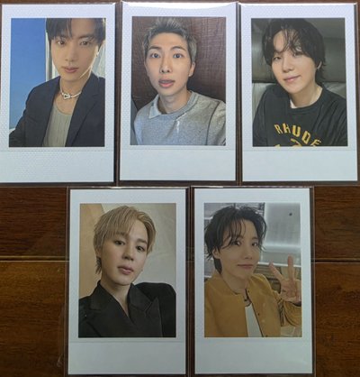 BTS 專卡+手燈卡（無柾泰）