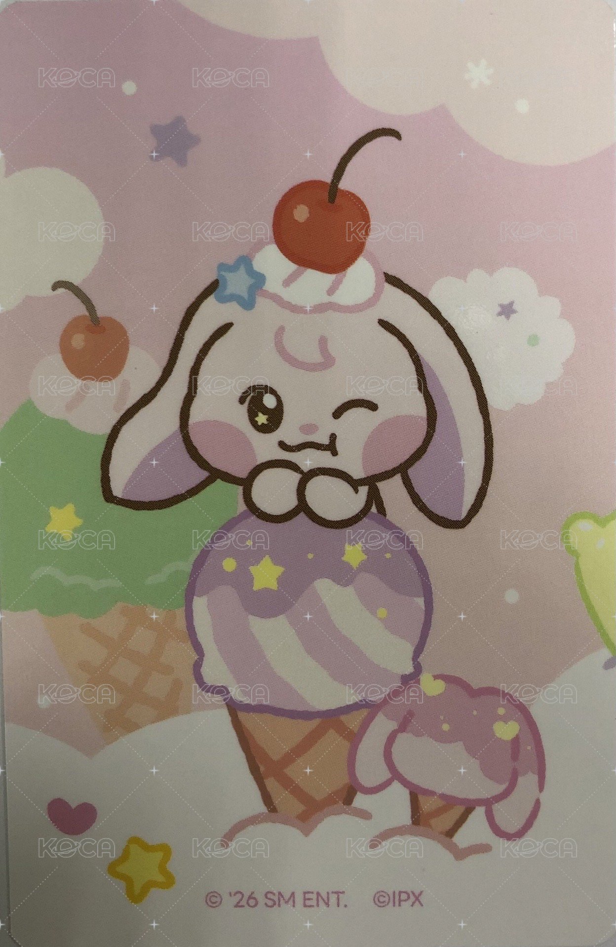Sweet Dreamiez 周邊卡 娜坐娃卡 背面