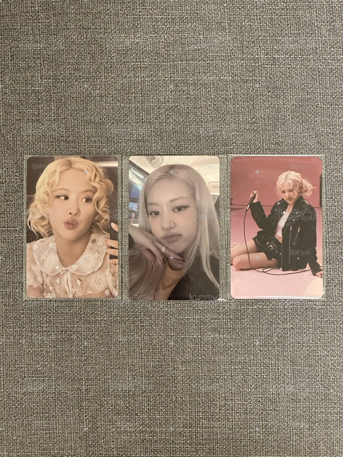 Rosé rosie快閃店小卡類