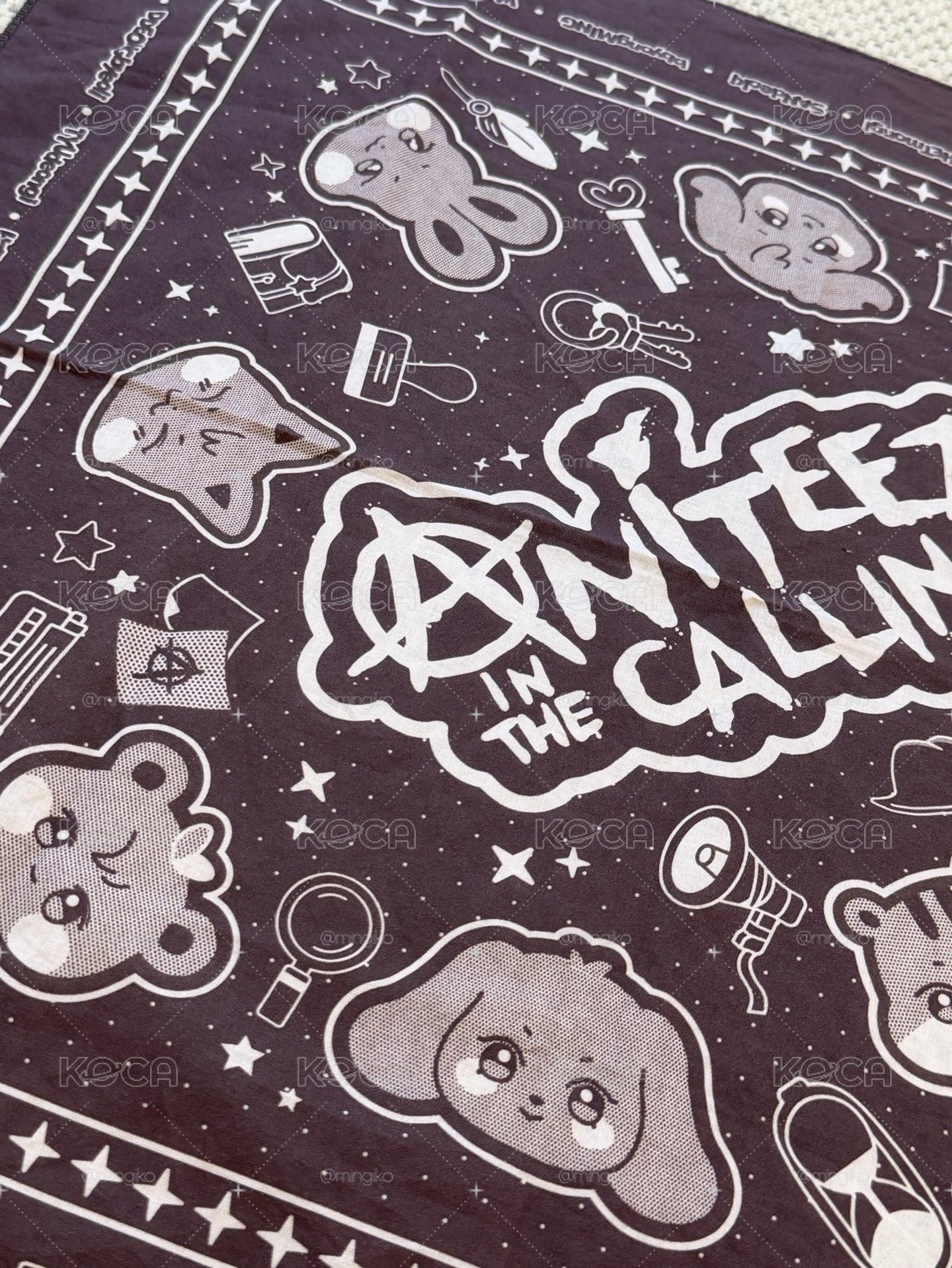 ANITEEZ IN THE CALLING方巾含卡（需綁賣場80元）