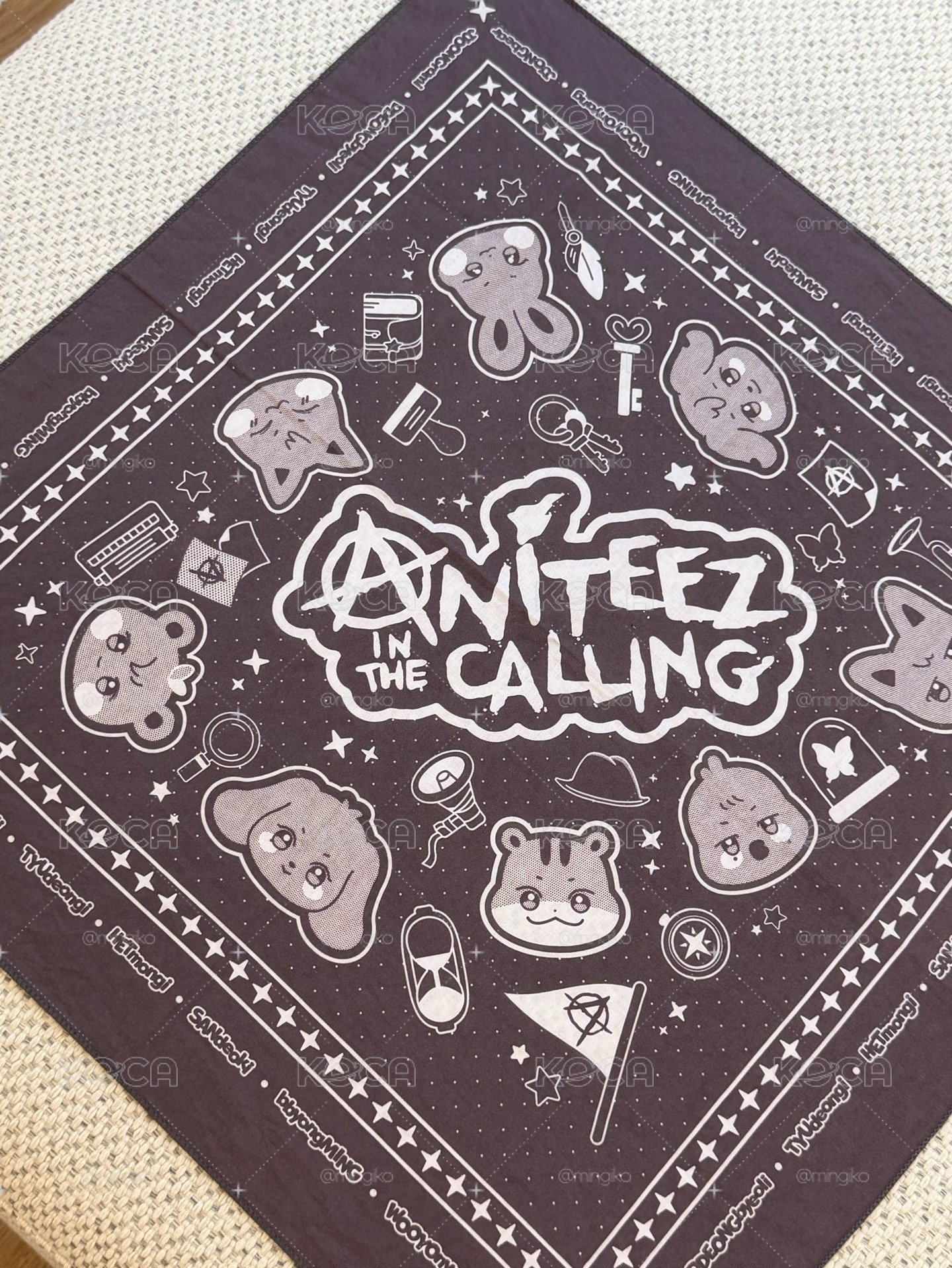 ANITEEZ IN THE CALLING方巾含卡