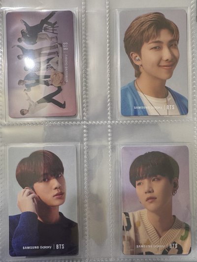 BTS 三星S21代言卡(整套）
