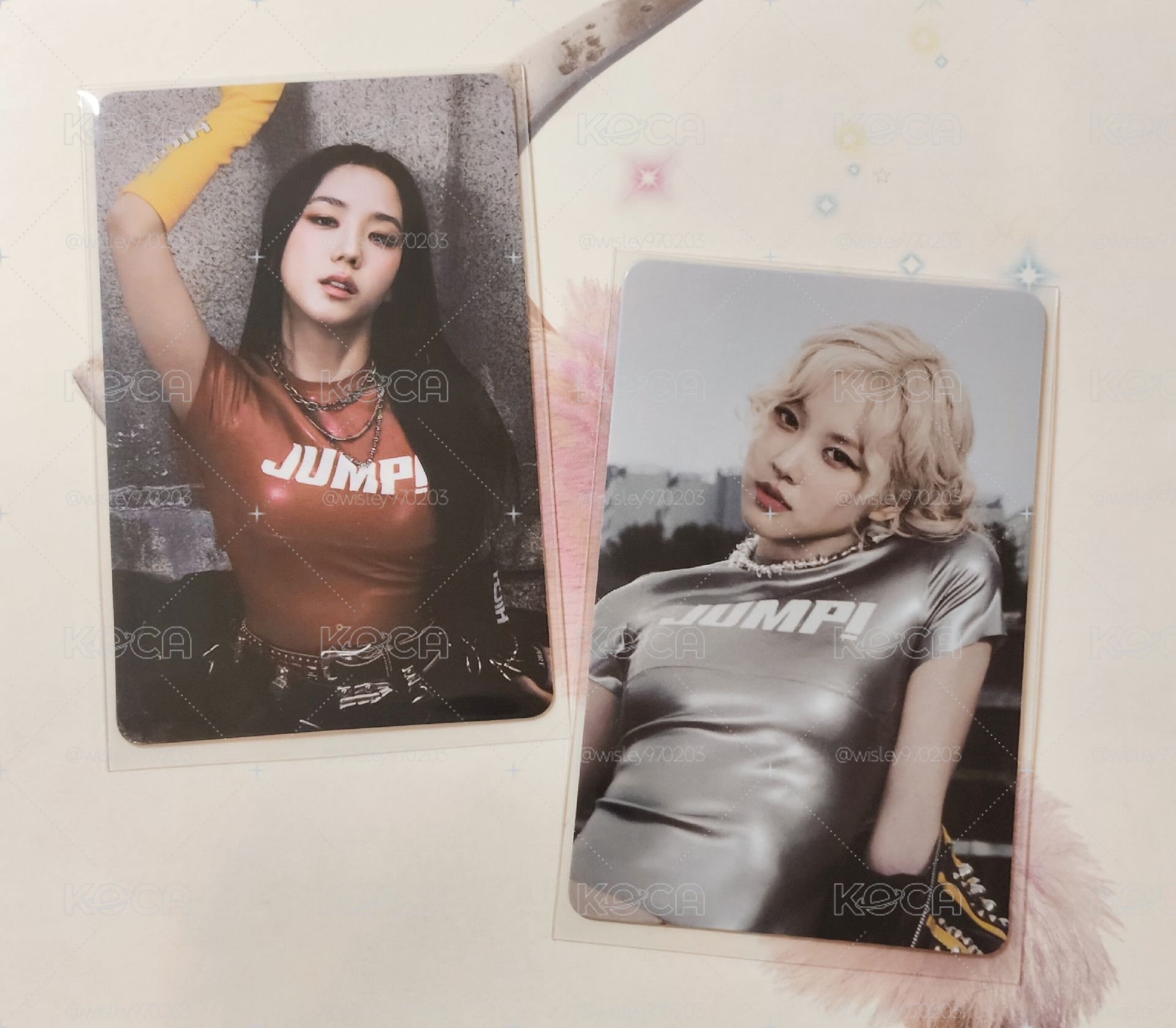 Jisoo&Rosé 滿額卡