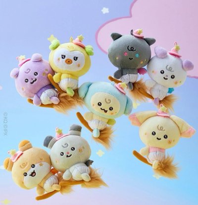 嗚湧娃（掃帚娃*1+魔法娃*1）