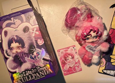 碧琪  泡泡瑪特 小馬寶莉 SKULLPANDA