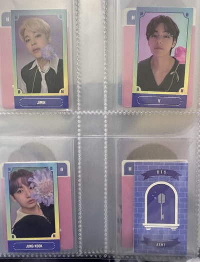 BTS 2021八週年日曆盒周邊卡