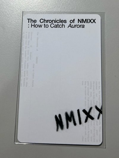 極光寫真 jyp 特典卡 