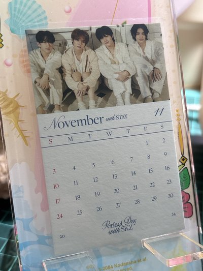 2024月曆卡 9、10 、11、12月