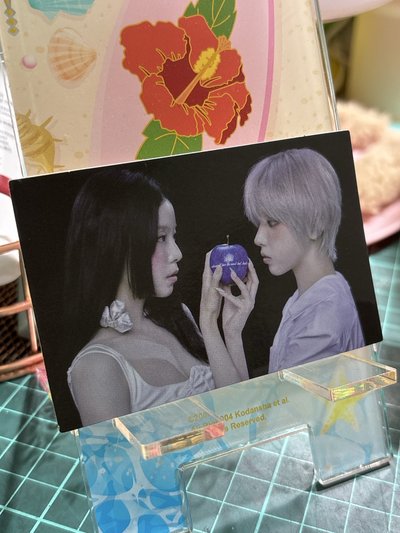 藍情 專輯貼紙 三張不拆