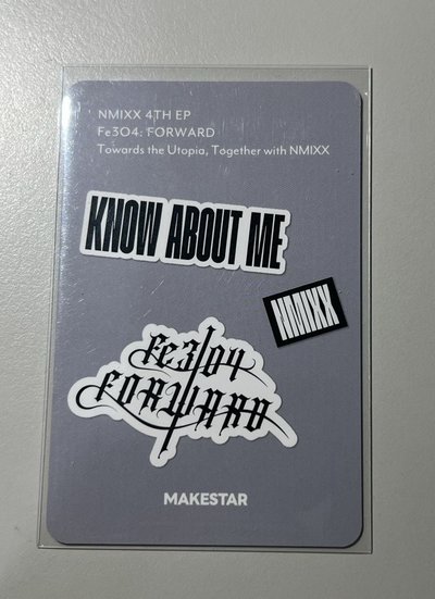 FORWARD ms 線下 6.0 簽售卡 角色貼紙嫄