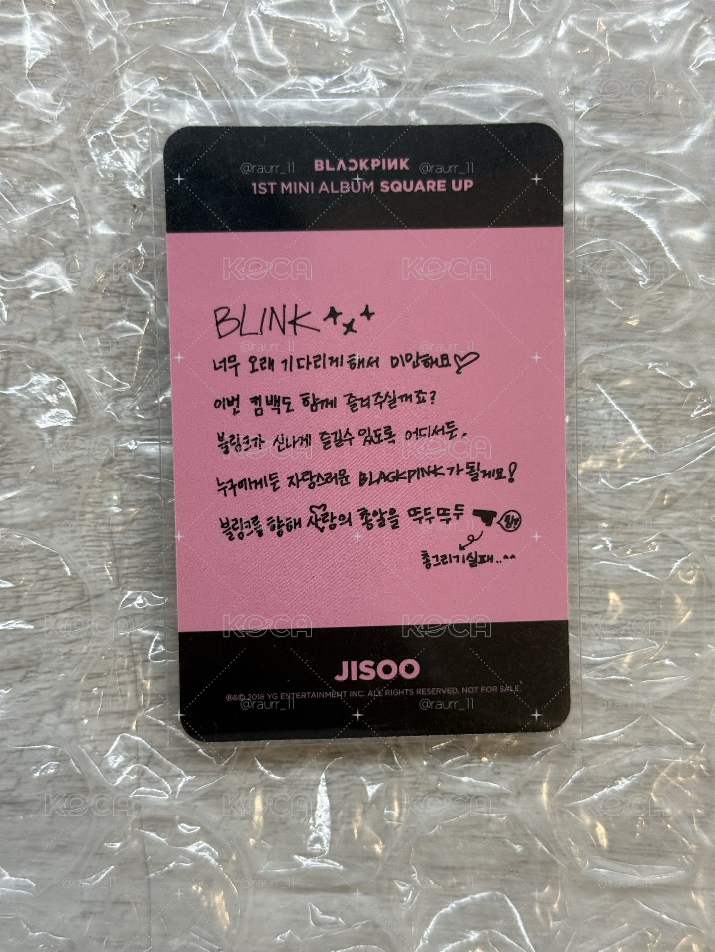 Jisoo專卡