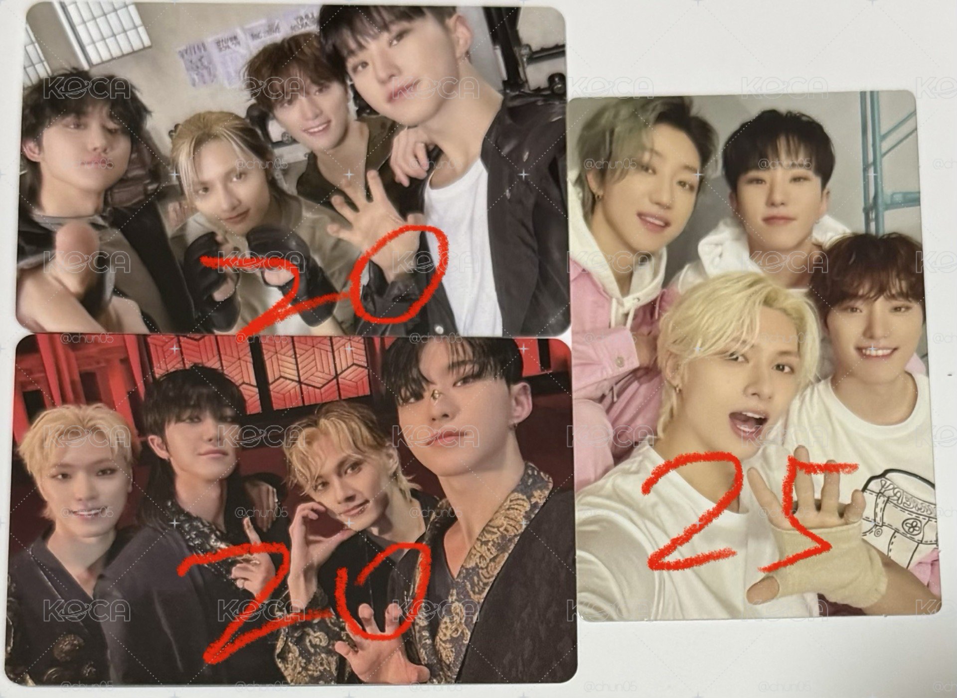 SEVENTEEN 表演隊小卡