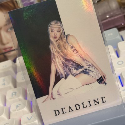 ☆現貨♪DEADLINE 專卡+固配貼紙_肉