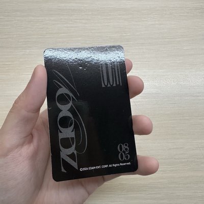 WOODZ OO-LI FINALE 毛毯小卡