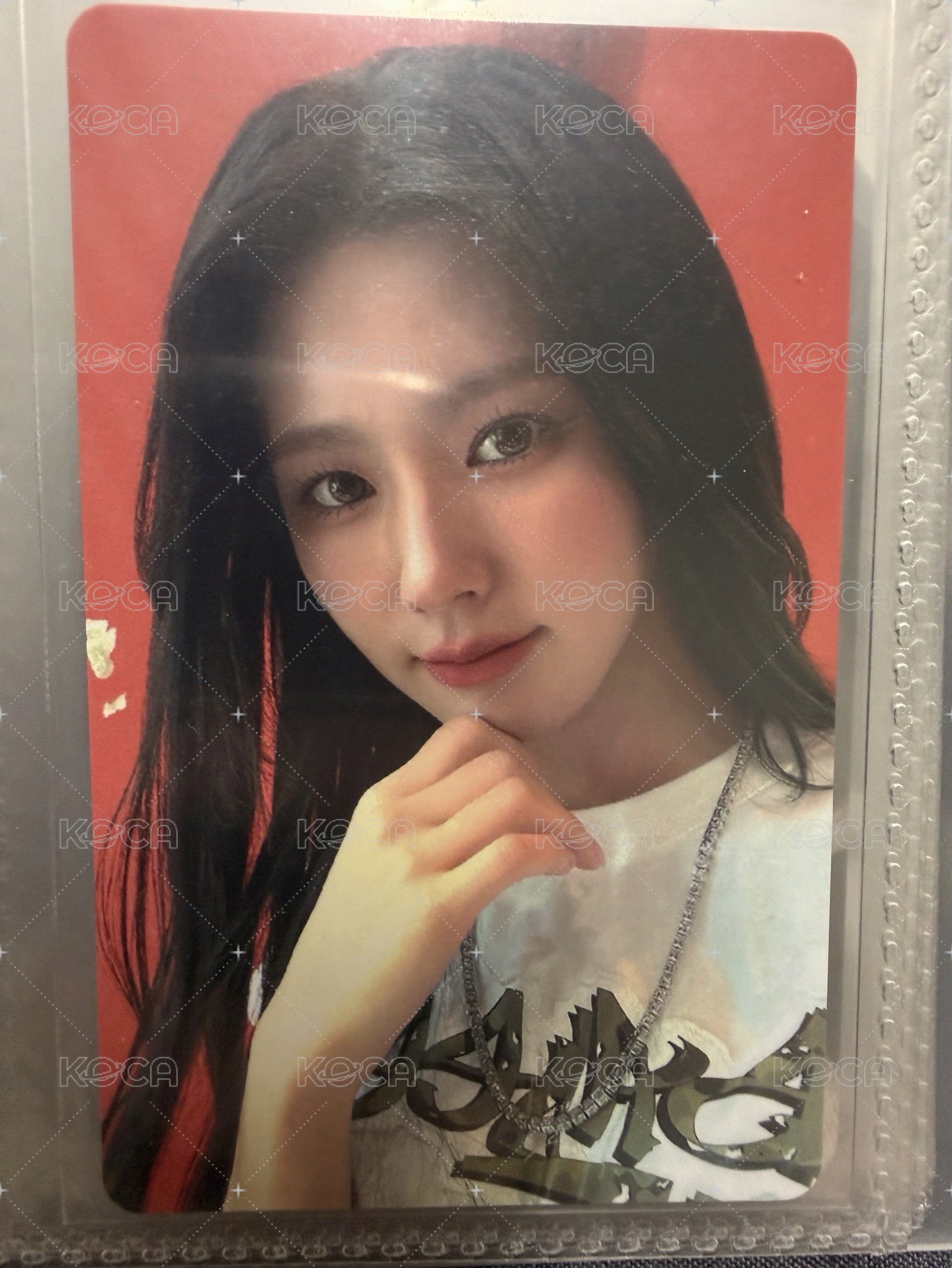 紅底