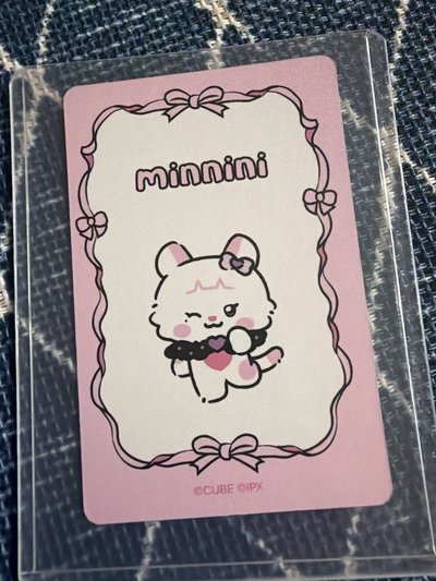 【✌🏻YA!米妮】lf minini 快閃店 隨機卡 比耶妮