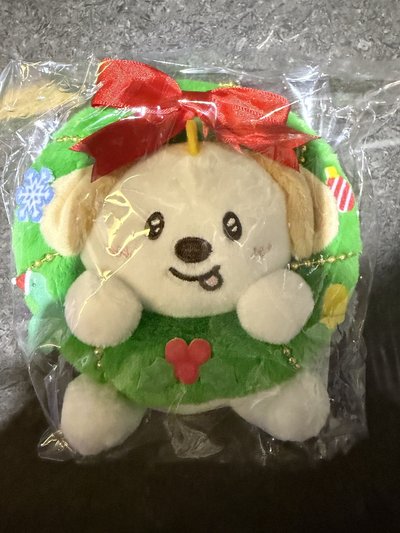 聖誕節狗龍（全新未拆）狗龍團子吊牌已剪