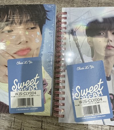 崔立于whoop japan 線上簽 卡各一+未拆專專各一