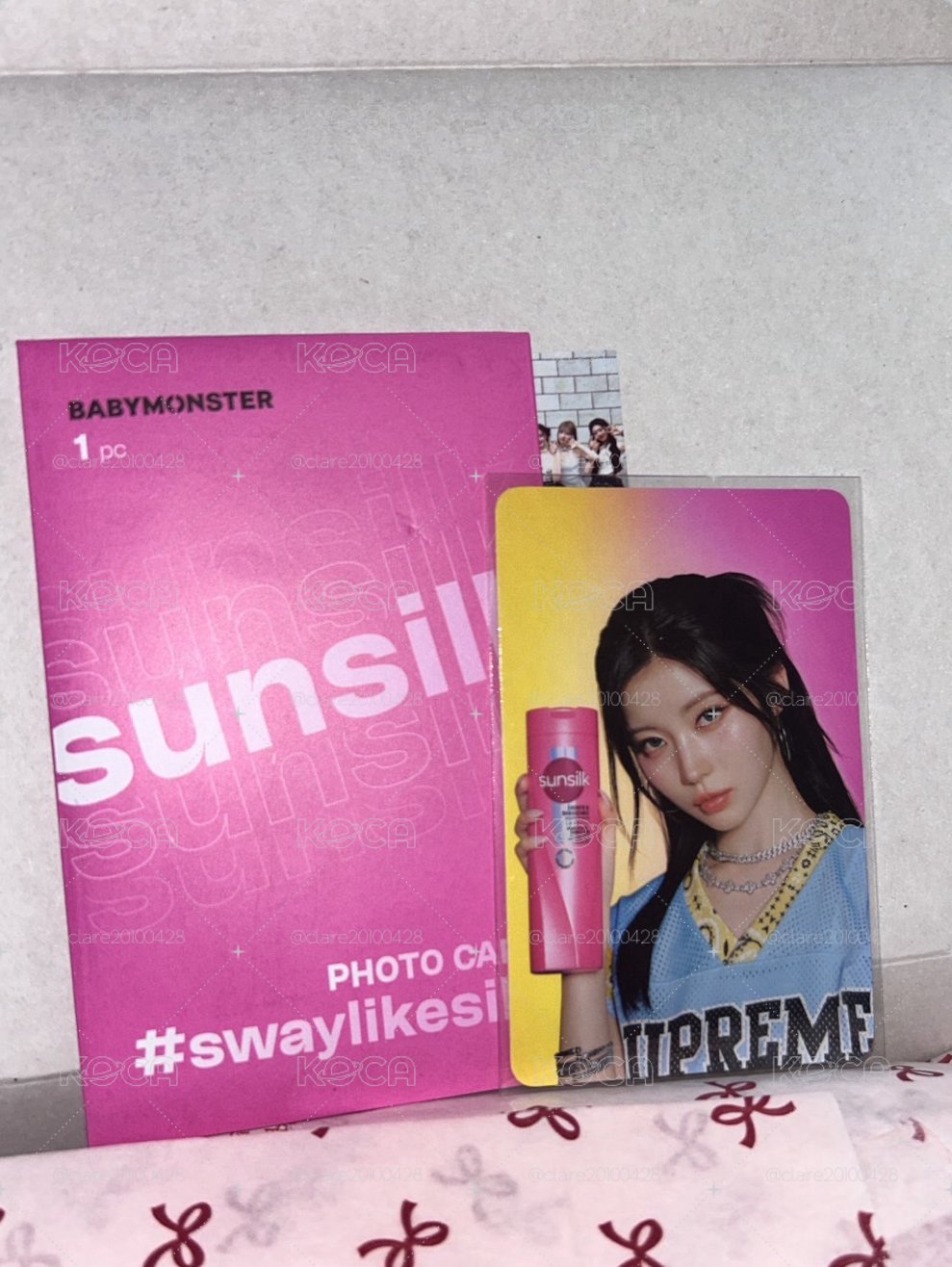 Sunsilk代言卡 角 露 茶