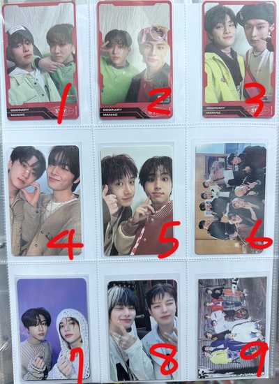 Stray Kids-雙人卡/團體卡