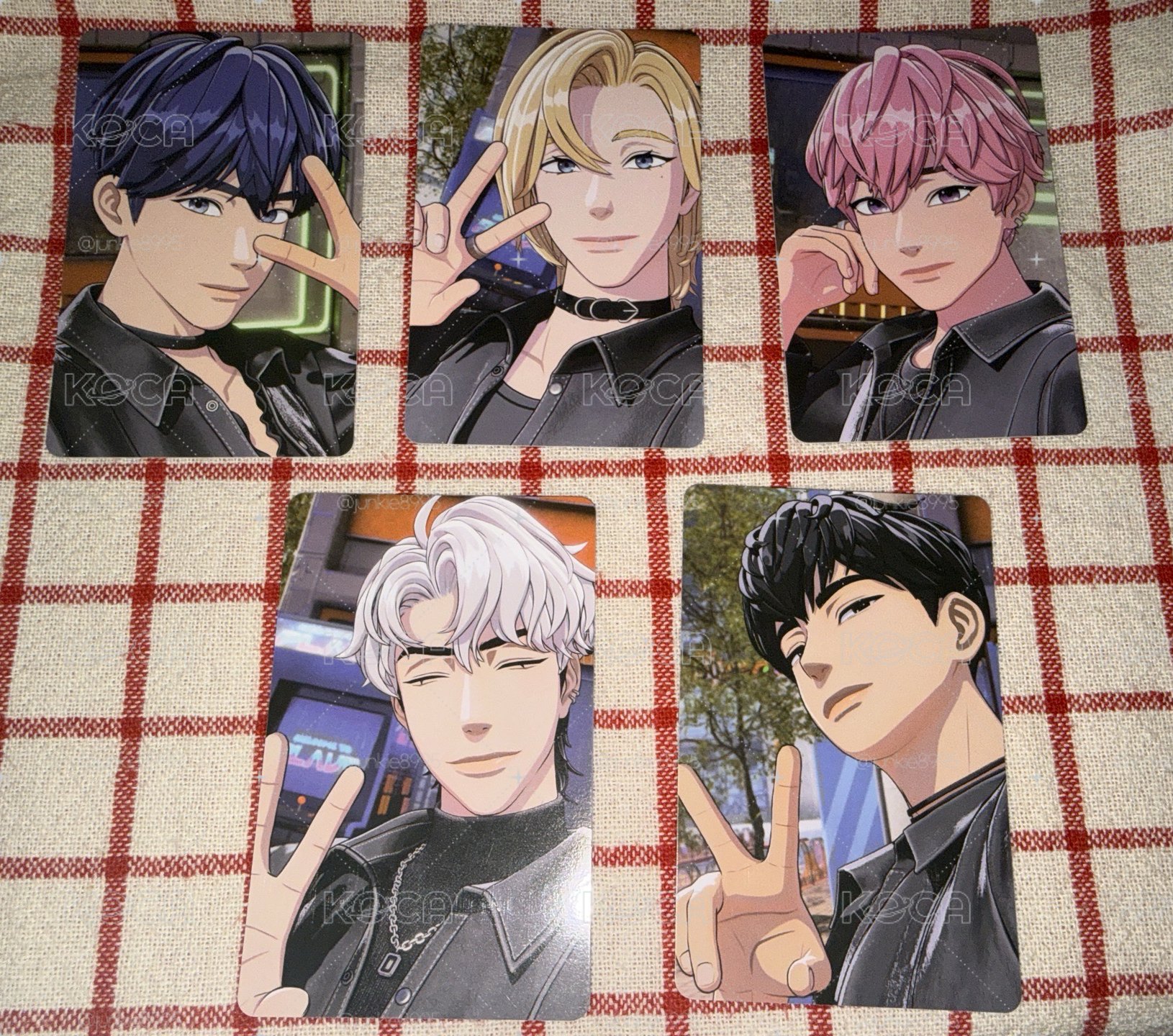 迷三 專輯卡 Fugitive Ver.💙💜🩷❤️🖤