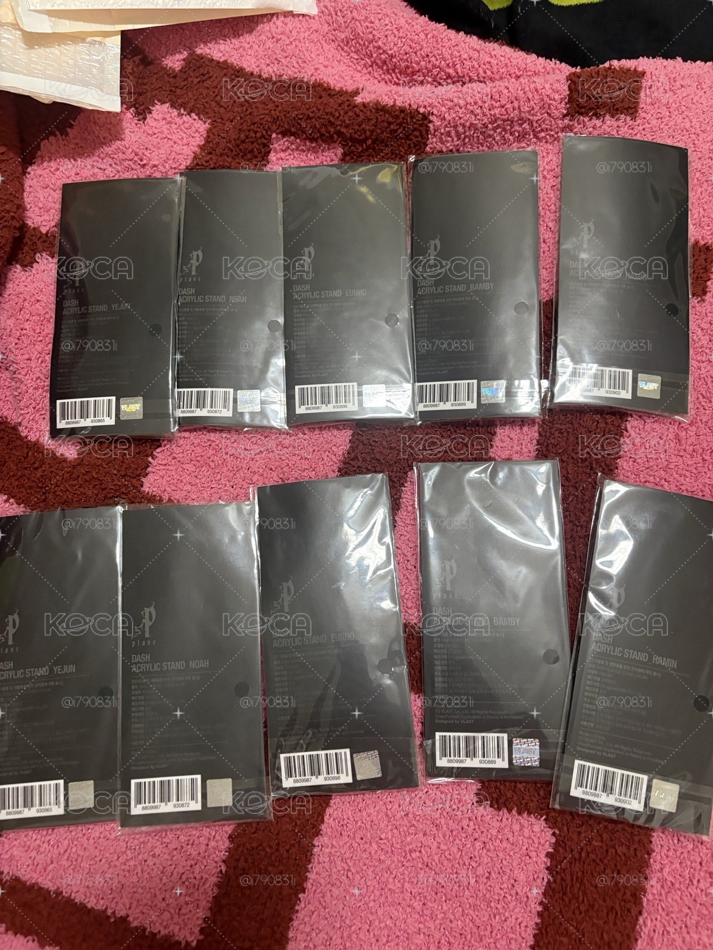 PLAVE MMMM交通卡+Dash立牌一組全新未拆
