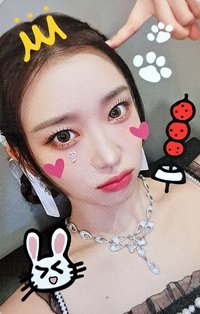 Bubble ms 簽售卡 塗鴉珉