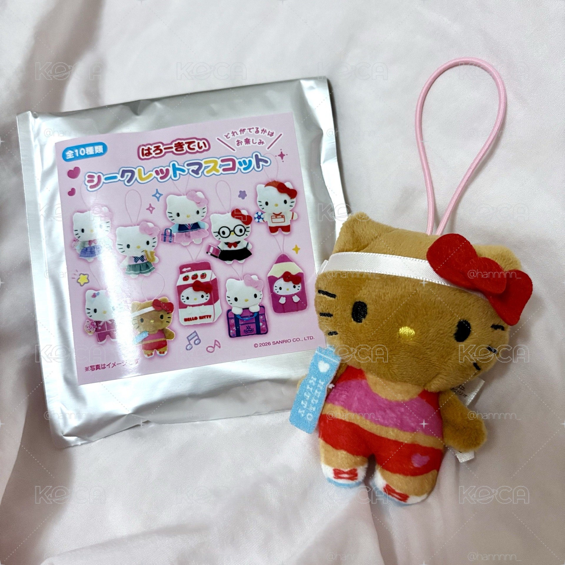 三麗鷗 校園系列 曬黑的Hello Kitty🏃🏽‍♀️💧